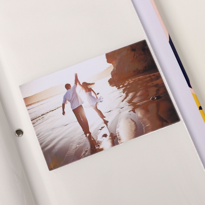 Фотоальбом на 300 фото 10х15 см Фотоальбом на 300 фото 10х15 см "Жёлтые цветы" крафт 33,5х17,5х5 см