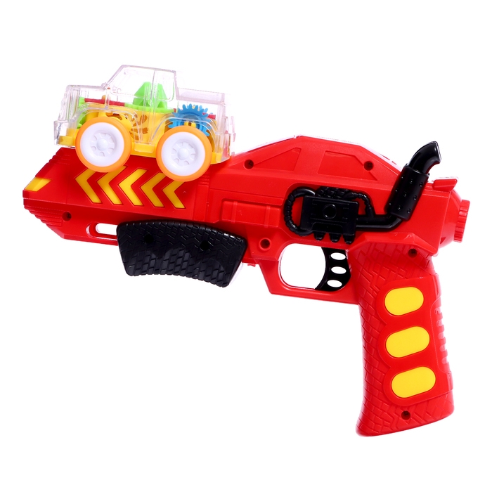 Машина &laquo;Шестерёнка&raquo;, с запуском от пистолета