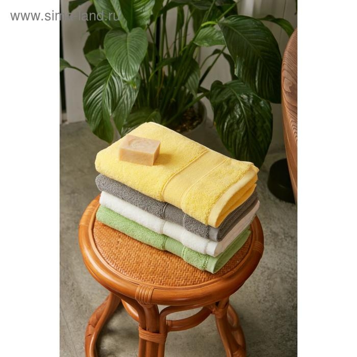 Полотенце махровое Этель &laquo;Уют&raquo; 35*75 см, цв. серый 100% хл, 600 гр/м2