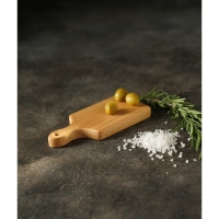 Доска разделочная для канапе и фудфото Доляна, прямоугольная, 15×7×1,6 см, цельный бук Доска разделочная для канапе и фудфото Доляна, прямоугольная, 15×7×1,6 см, цельный бук