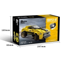 Конструктор Гонка &laquo;Шершень&raquo;, инерционный механизм, 354 детали