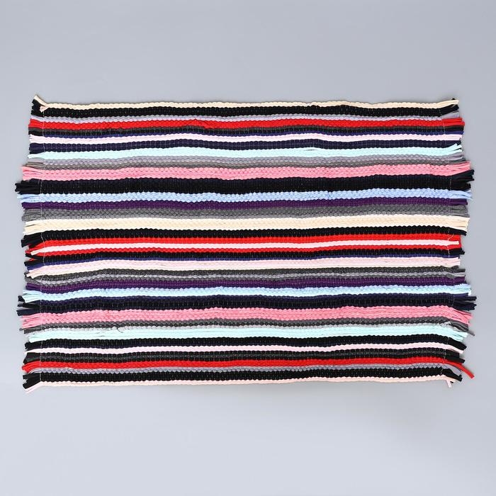 Коврик-половичок для дома средний Доляна, 48×78 см, цвет МИКС Коврик-половичок для дома средний Доляна, 48×78 см, цвет МИКС