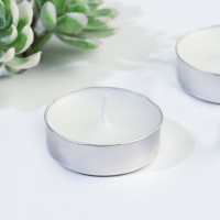 Набор чайных свечей, 100 штук, белый, "Дарим красиво" Набор чайных свечей, 100 штук, белый, "Дарим красиво"