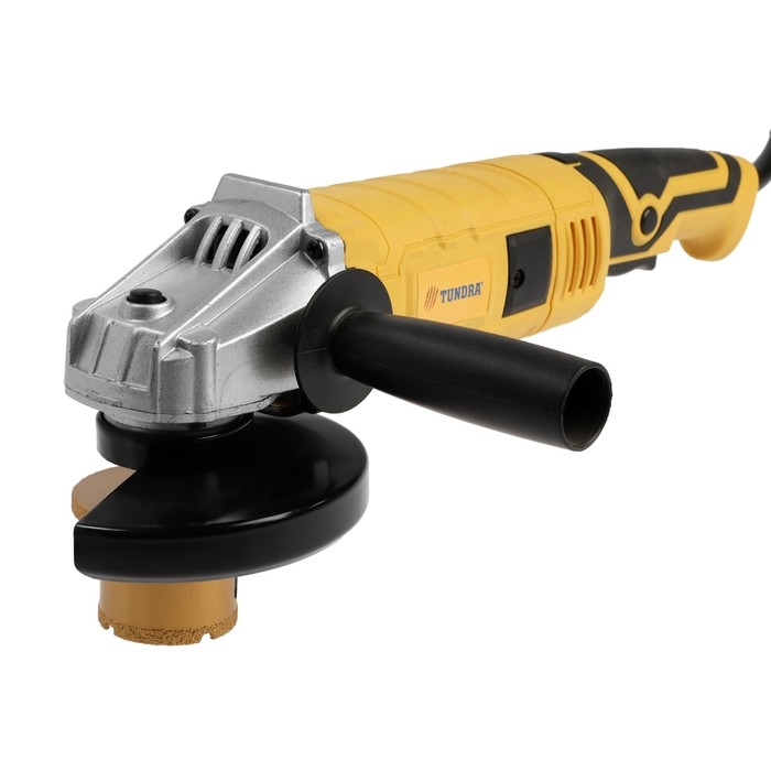 Коронка алмазная ТУНДРА, для УШМ, для отверстий под слив, по плитке, мрамору, 50/70 мм, М14   993530