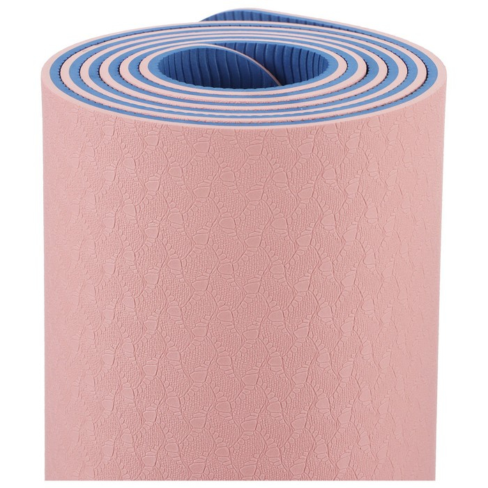 Коврик для йоги Sangh, 183х61х0,6 см, цвет розовый