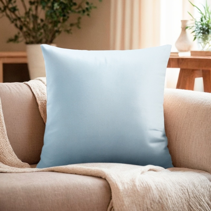 Подушка декоративная Этель 40*40см, цв.светло-голубой Подушка декоративная Этель 40*40см, цв.светло-голубой