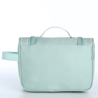 Косметичка на молнии, цвет мятный Косметичка на молнии, цвет мятный