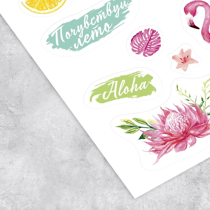 Наклейки детские в стикербуке «#ТРОПИКИ», 8 листов, 14 х 21 см Наклейки детские в стикербуке «#ТРОПИКИ», 8 листов, 14 х 21 см