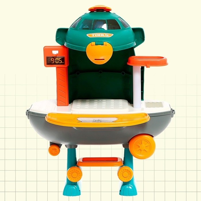 Игровой модуль 2 в 1 &laquo;Самолёт&raquo;, 45 элементов