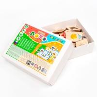 Лото детское &laquo;4 времени года&raquo; квадратные фишки