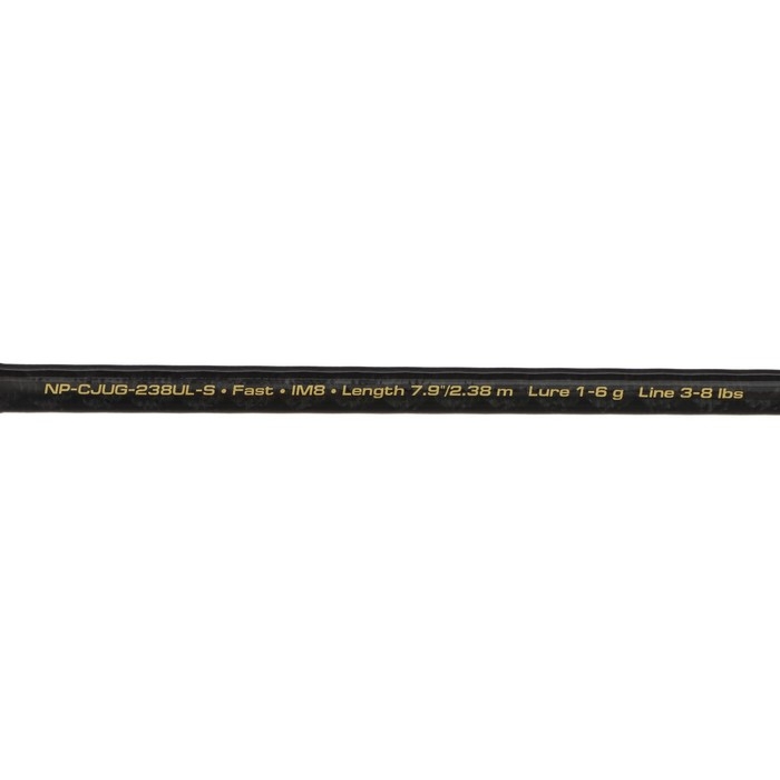 Спиннинг штекерный карбоновый Namazu Pro Catch-Jack-X Ultimate game IM8, 1-6 г, 2.38 м