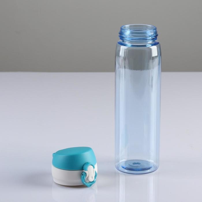 Бутылка для воды, 550 мл, Бутылка для воды, 550 мл, "Мастер К", 22 х 6 см, микс