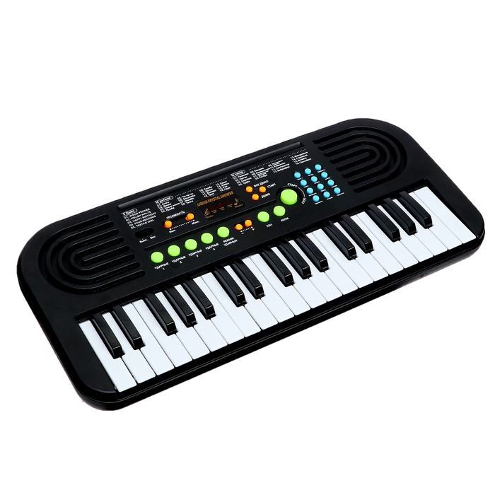 Синтезатор детский «Битмейкер», 37 клавиш, с микрофоном Синтезатор детский «Битмейкер», 37 клавиш, с микрофоном
