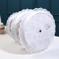 Этажерка-фруктовница круглая Доляна &laquo;Ажур&raquo;, 3 яруса, 20/26/29,5 см, цвет МИКС