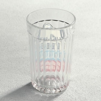 Стакан граненый "Рыбалка без водки..", 250 мл