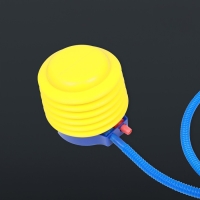 Набор: манекен надувной 80 х 56 х 29 см (белый), с насосом ножной (микс) Набор: манекен надувной 80 х 56 х 29 см (белый), с насосом ножной (микс)