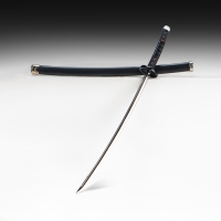 Сувенирное оружие мини "Катана Танзи", 24 см, чёрная