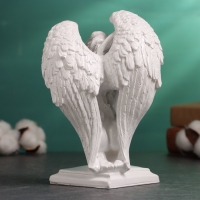 Фигура "Девушка Ангел" 19х13см, белая Фигура "Девушка Ангел" 19х13см, белая