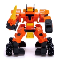 Робот радиоуправляемый &laquo;Дрифтер&raquo;, световые и звуковые эффекты, работает от батареек, цвет оранжевый