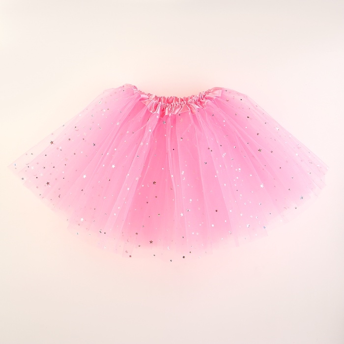 Карнавальный набор Карнавальный набор "Принцесса" 3 предмета: юбка, ободок, жезл, цвет розовый