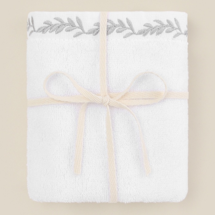 Полотенце махровое SL HOME: Floral Полотенце махровое SL HOME: Floral "Блан де Блан" 30х60 см, 100% хлопок, 550 г/м2