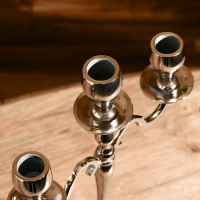 Подсвечник алюминий "Цель" на 3 свечи 9,5х22х35 см Подсвечник алюминий "Цель" на 3 свечи 9,5х22х35 см