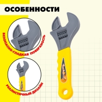Детский инструмент «Разводной ключ», цвет МИКС Детский инструмент «Разводной ключ», цвет МИКС