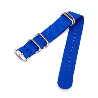 Ремешок для часов "Соломон", 24 мм, l-27 см, синий Ремешок для часов "Соломон", 24 мм, l-27 см, синий
