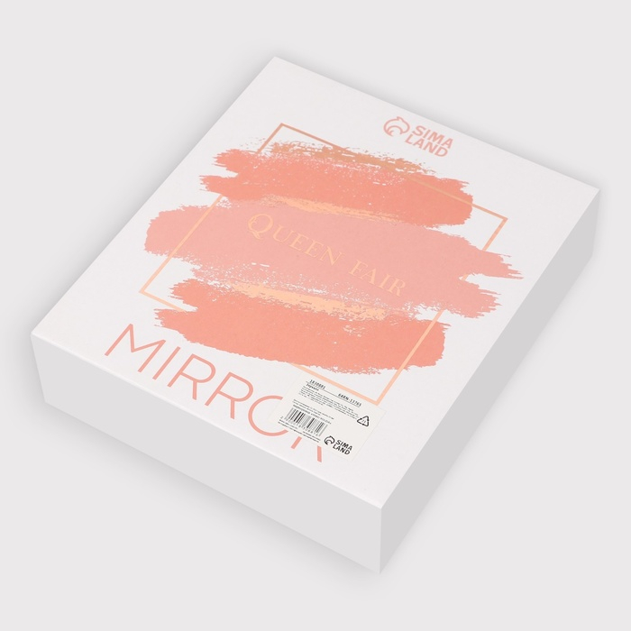 Зеркало настольное &laquo;Овал&raquo;, на гибкой ножке, зеркальная поверхность 15,2 &times; 18,7 см, цвет МИКС