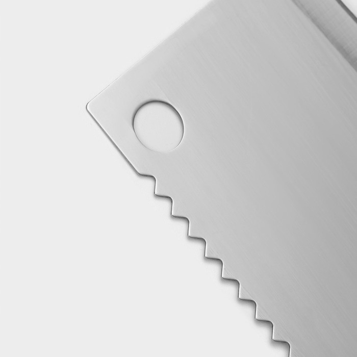 Нож - топорик кухонный Доляна «Лидер», двустороннее лезвие, 17×7 см Нож - топорик кухонный Доляна «Лидер», двустороннее лезвие, 17×7 см