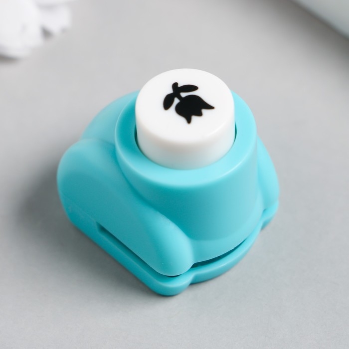 Дырокол фигурный "Тюльпан" d=1 см 3х2,5х3 см МИКС