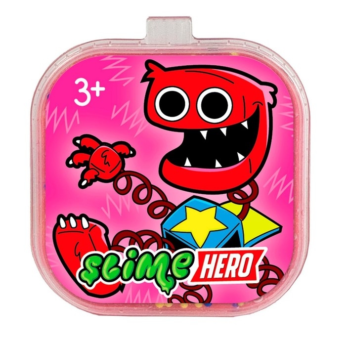 Слайм шоу-бокс, Hero Slime, набор 12 шт. Слайм шоу-бокс, Hero Slime, набор 12 шт.