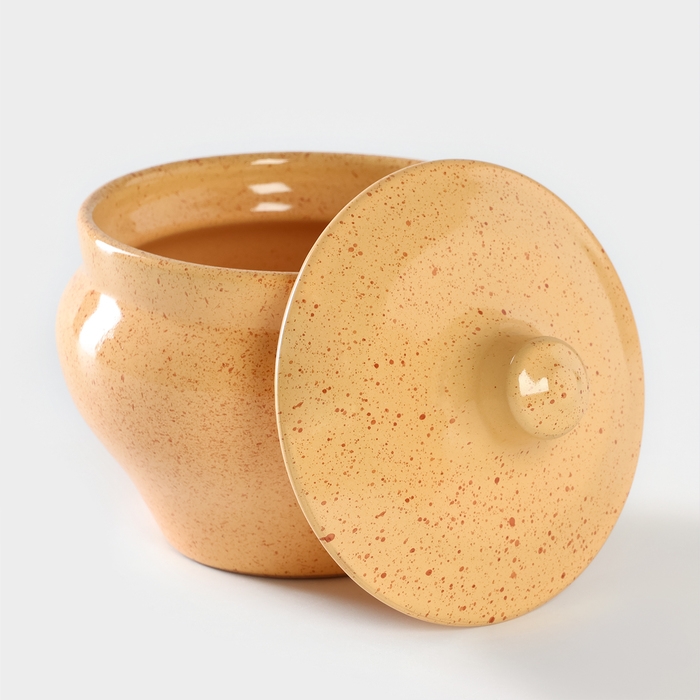 Горшок для запекания керамический «Каракум», 350 мл, d=9,5 см Горшок для запекания керамический «Каракум», 350 мл, d=9,5 см