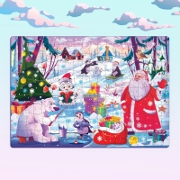 Светящийся пазл «Новогодние радости», 260 деталей Светящийся пазл «Новогодние радости», 260 деталей