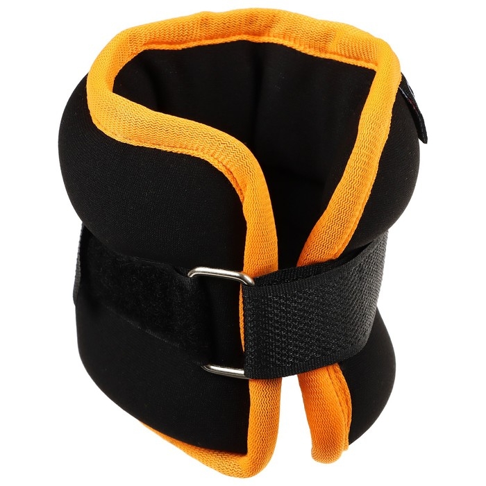 Утяжелители неопреновые ONLYTOP, 2 шт. х 0,5 кг, цвет чёрный Утяжелители неопреновые ONLYTOP, 2 шт. х 0,5 кг, цвет чёрный