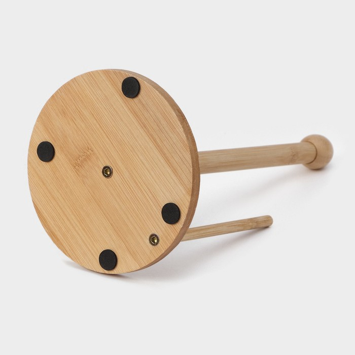 Держатель для бумажных полотенец Доляна «Бамбук», 15×30 см Держатель для бумажных полотенец Доляна «Бамбук», 15×30 см