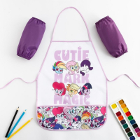 Фартук с нарукавниками детский "Magic", Мой маленький пони, 49х39 см Фартук с нарукавниками детский "Magic", Мой маленький пони, 49х39 см