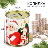 Копилка на Новый год, 9.5х9.5х7.5 см, Микки Маус Копилка на Новый год, 9.5х9.5х7.5 см, Микки Маус