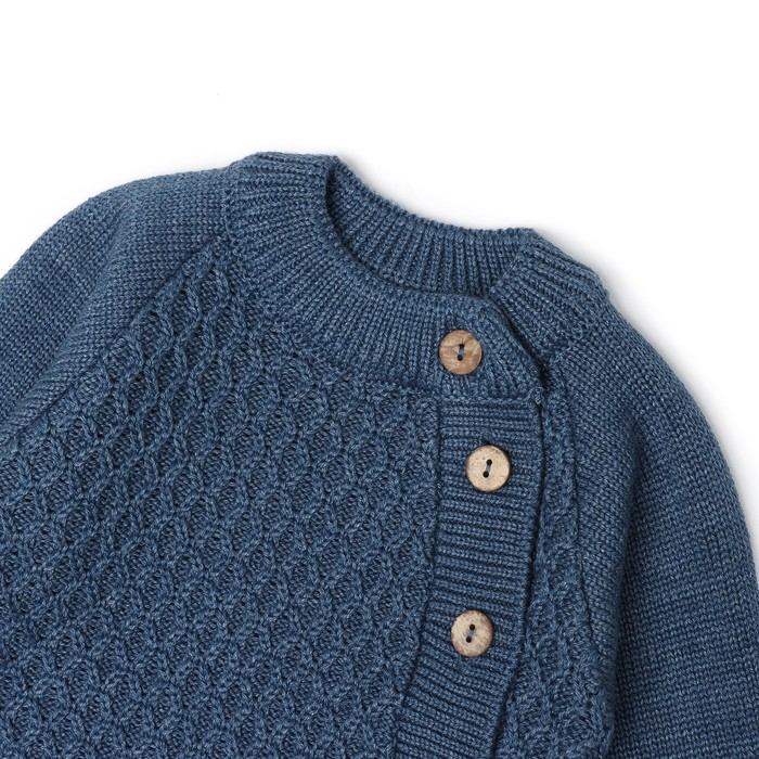 Комплект вязаный Крошка Я, рост 68-74 см