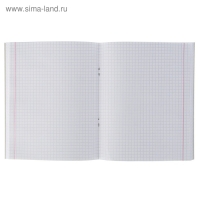 Тетрадь 96 листов в клетку Calligrata "Природа", обложка мелованный картон, блок офсет, МИКС