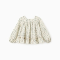 Блузка для девочки MINAKU &laquo;Ромашки&raquo;, цвет молочный, рост 116 см