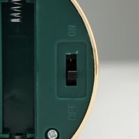 Лава-лампа  "Вихрь" LED от батареек 3хАА USB золото 7х7х28см