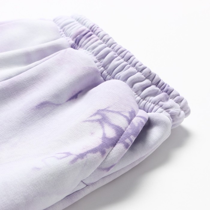 Брюки Брюки "Тай-дай" детские, цвет лаванда, рост 92 см