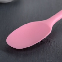 Ложка гарнирная Доляна &laquo;Винфор&raquo;, силикон, 20,7 см, цвет МИКС