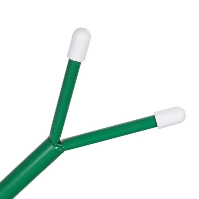 Опора для ветвей, h = 160 см, d = 1 см, металл, зелёная, Greengo