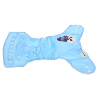 Многоразовый подгузник &laquo;Джентельмен&raquo;, 3-8 кг, цвет голубой, Крошка Я