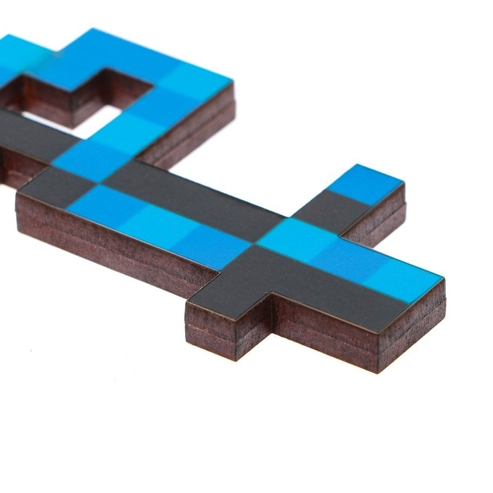 Деревянное оружие, детское сувенирное &laquo;Синий&raquo;, автомат, 31,1 х 10,5 см