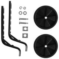 Дополнительные колёса Dream Bike, для колёс 12-20", универсальное крепление, цвет чёрный Дополнительные колёса Dream Bike, для колёс 12-20", универсальное крепление, цвет чёрный