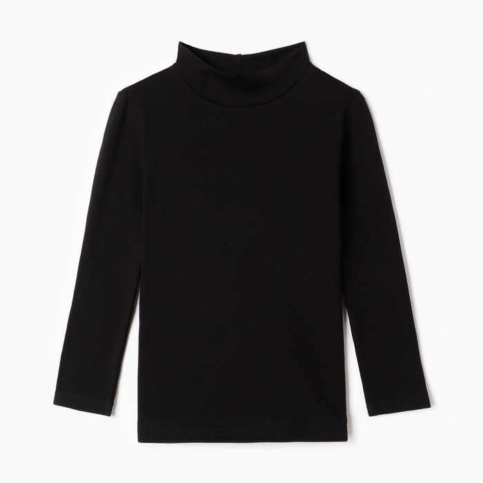 Джемпер для мальчика (Термо), цвет чёрный, рост 150-152