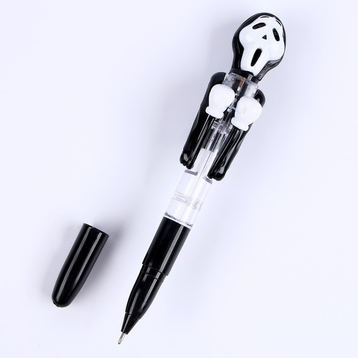 Прикол ручка «Крик», боксёр, светятся глаза Прикол ручка «Крик», боксёр, светятся глаза